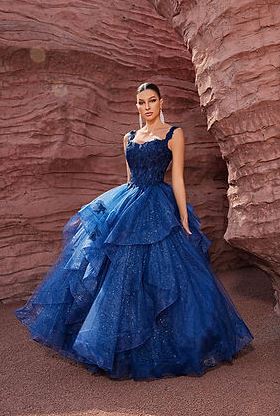 Navy ballgown- Jadore